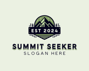 Mountain Camping Summit logo design