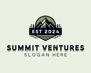 Mountain Camping Summit logo design