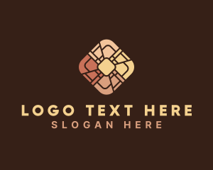 Interior Design - Tile Floor Tiling logo design