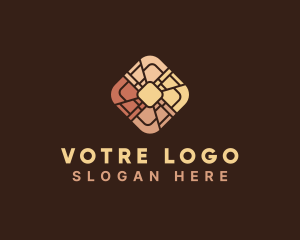 Tile Floor Tiling  Logo