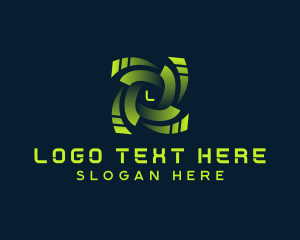 Cyber AI Digital logo design