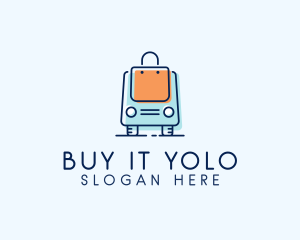 Shopping Bag Vehicle logo design