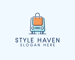 Shopping Bag Vehicle logo design