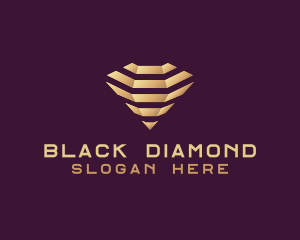 Insurance Finance Diamond logo design