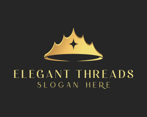 Gold Diamond Tiara logo design