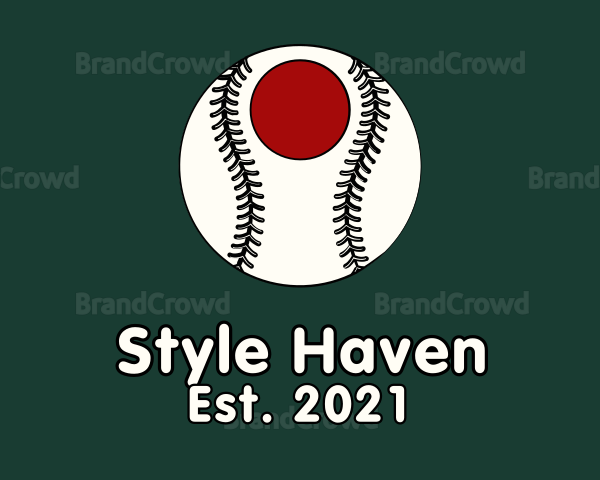 Japanese Baseball Team Logo