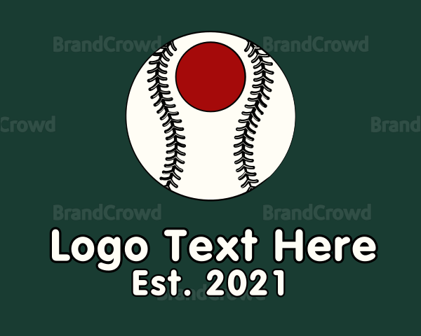 Japanese Baseball Team Logo