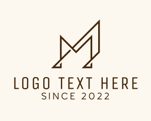Firm - Advisory Firm Letter M logo design