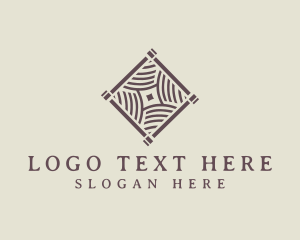 Home Decor - Flooring Tile Decoration logo design