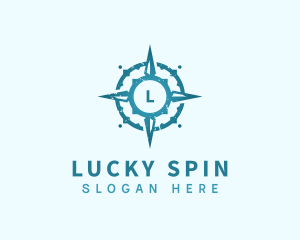 Adventure Compass Navigation logo design