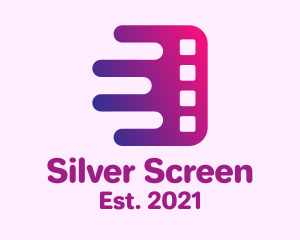 Fast Film Strip logo design