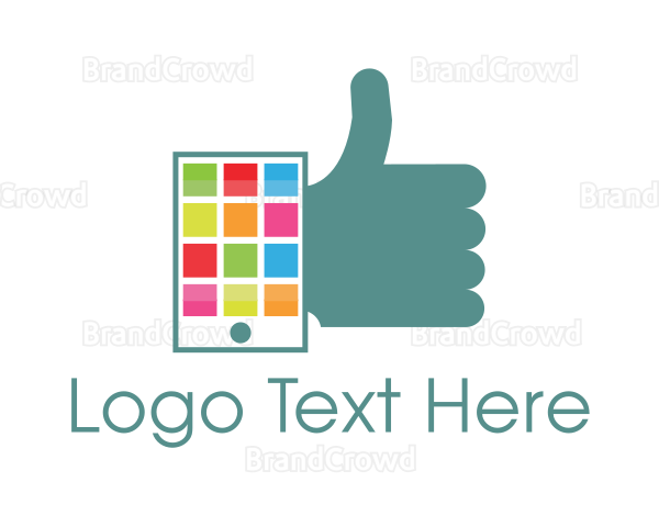 Thumbs Up Mobile App Logo