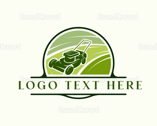 Lawn Cutter Landscaping Logo
