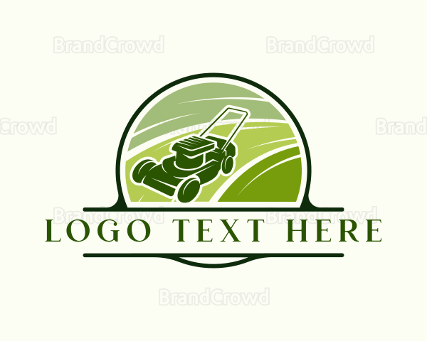 Lawn Cutter Landscaping Logo