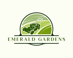 Lawn Cutter Landscaping logo design