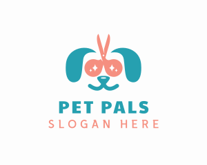 Dog Pet Grooming logo design