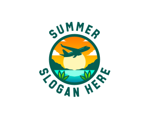 Summer Vacation Getaway logo design