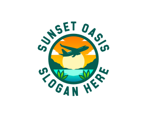 Summer Vacation Getaway logo design