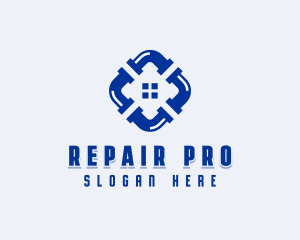 Plumbing Pipes Repair logo design