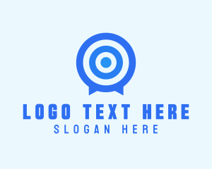 Target Messaging App  logo design