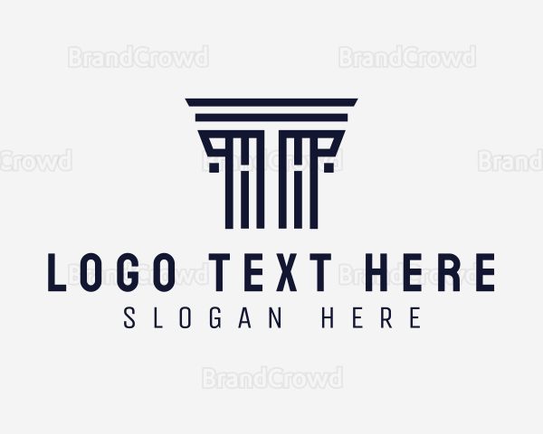 Business Firm Pillar Logo