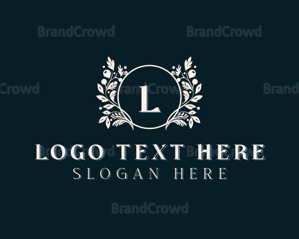 Floral Wreath Boutique Logo