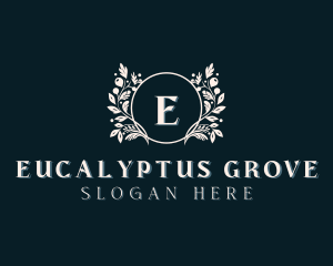 Floral Wreath Boutique logo design