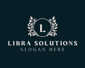 Floral Wreath Boutique logo design