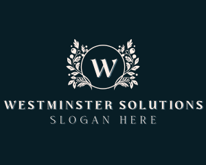 Floral Wreath Boutique logo design