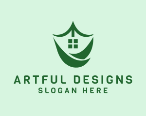 Home Window Shield logo design