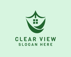 Home Window Shield logo design