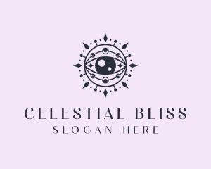 Celestial Mystic Eye logo design