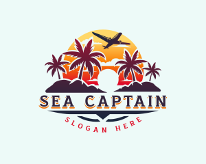 Island Vacation Adventure logo design