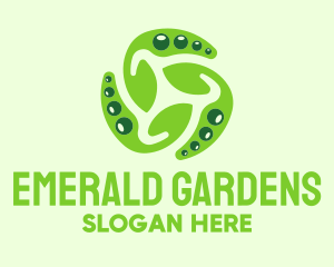 Green Leaf Garden  logo design