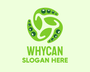 Fungus - Green Leaf Garden logo design