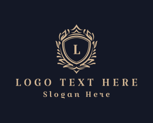 Expensive - Royal Deluxe Shield logo design