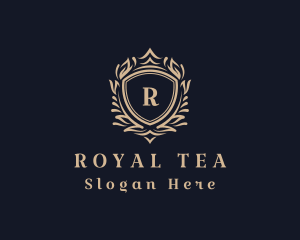 Royal Deluxe Shield logo design