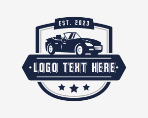 Sedan Car Automotive logo design