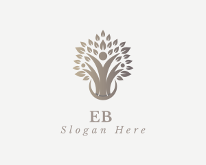 Environment - Nature Human Tree logo design