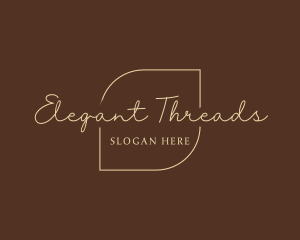 Elegant Handwritten Business logo design