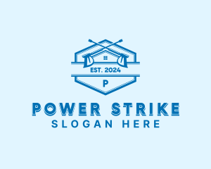 Cleaning Power Washer logo design