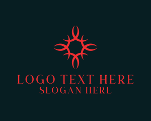 Sun Tribal Tattoo  Logo