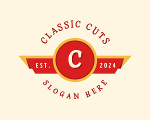 Classic Retro Business logo design