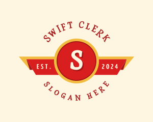 Classic Retro Business logo design