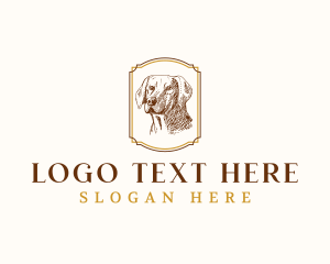 Dog Pet Veterinary logo design