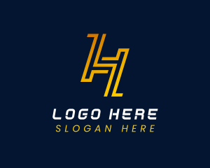 Media - Startup Maze Business Letter H logo design