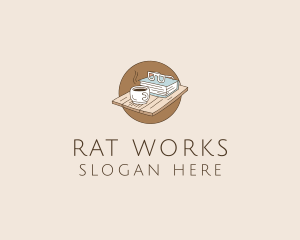 Study Work Cafe  logo design