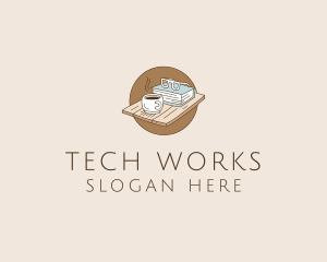 Study Work Cafe  logo design