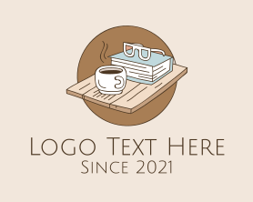 Teahouse - Study Work Cafe logo design