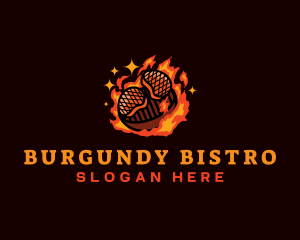 Barbecue Grill Restaurant logo design